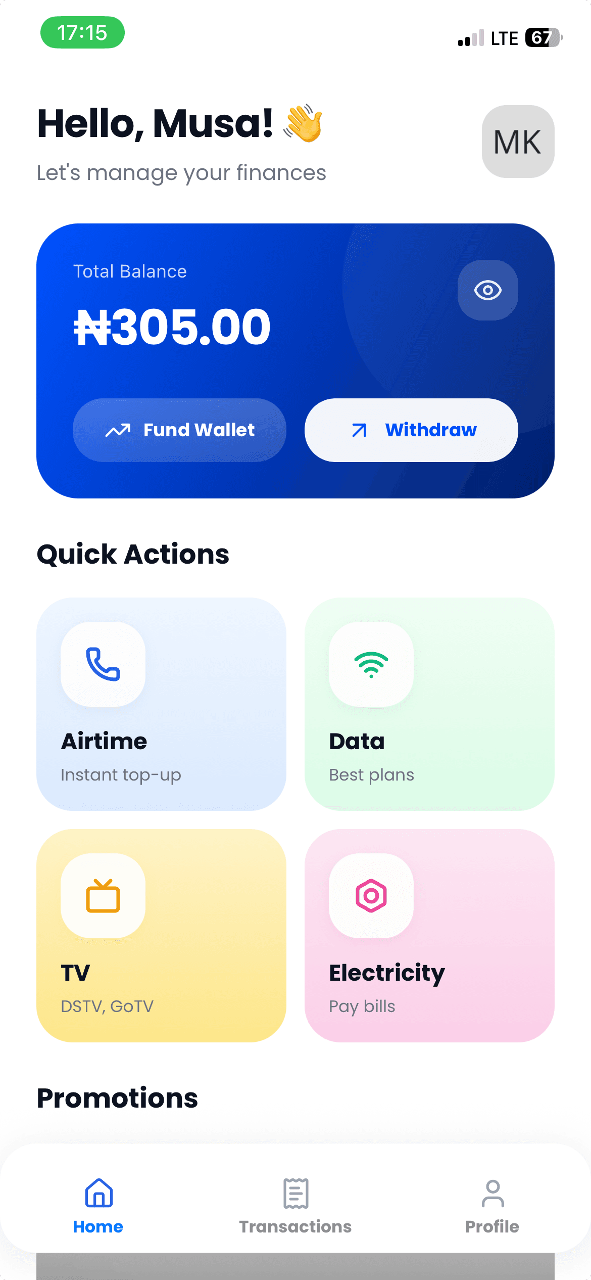 BbossPay App Interface
